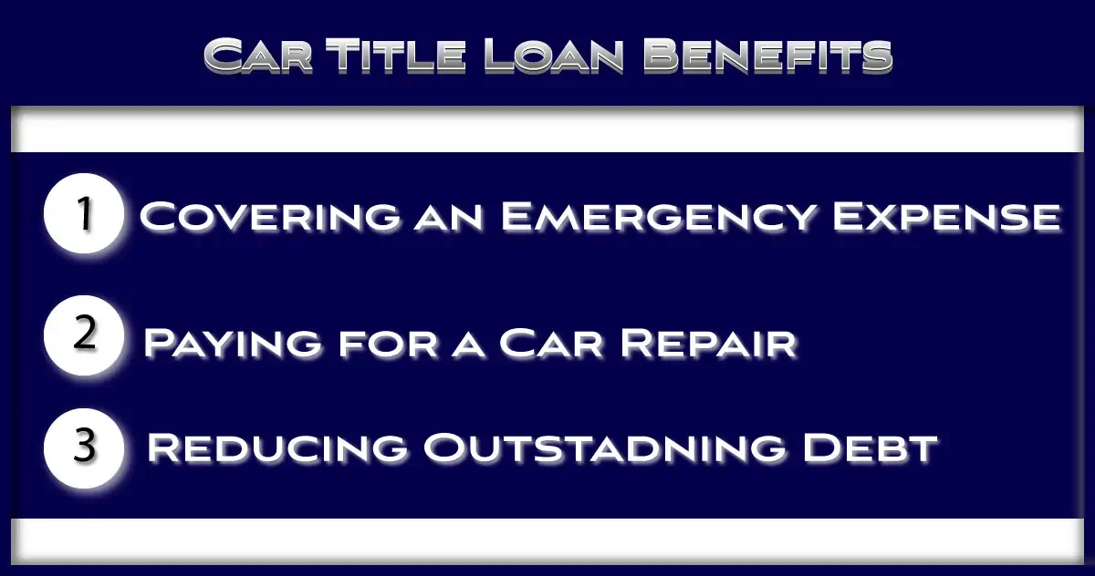 Analyze benefits to determine if the title loan is worth it
