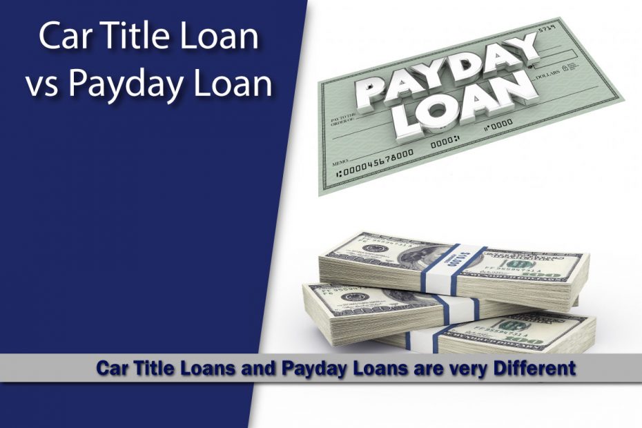 Car Title Loans vs Payday Loans