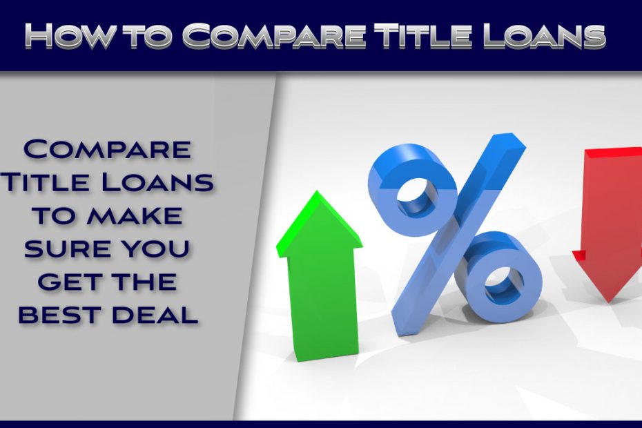 How to Compare Title Loans