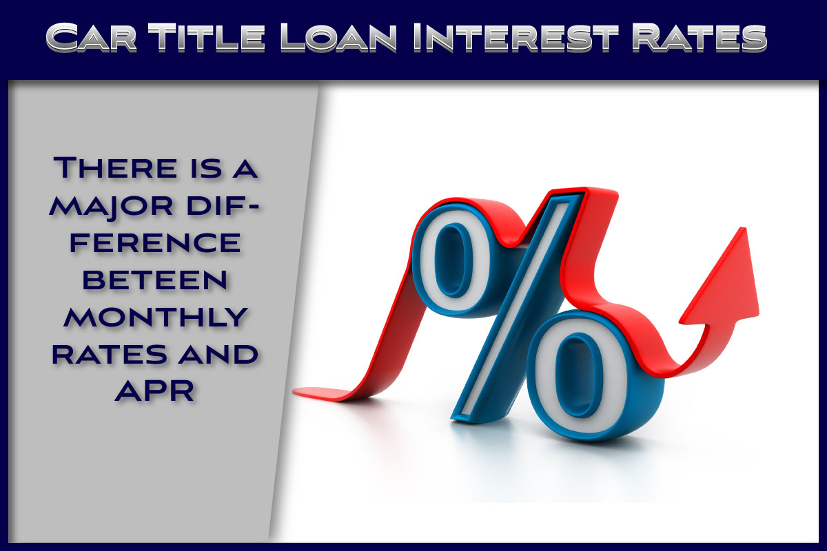 Car Title Loan Interest Rates  Monthly and APR  Fast Title Lenders
