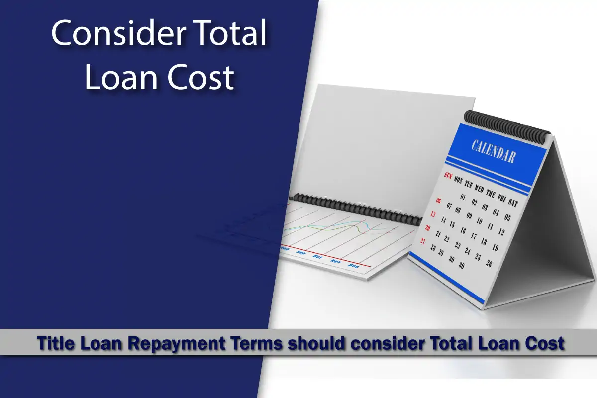 Total Car Title Loan Cost