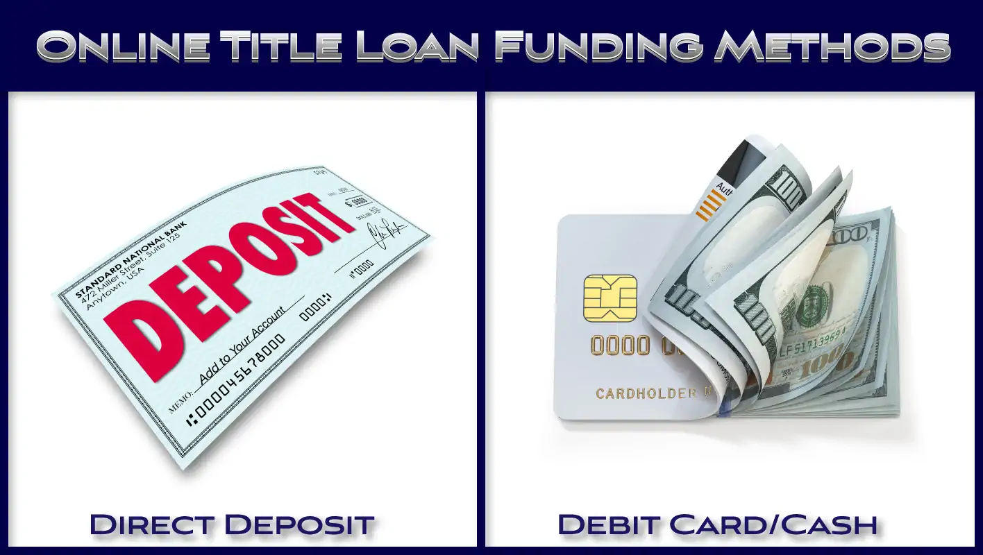 Online Title Loan Funding Methods