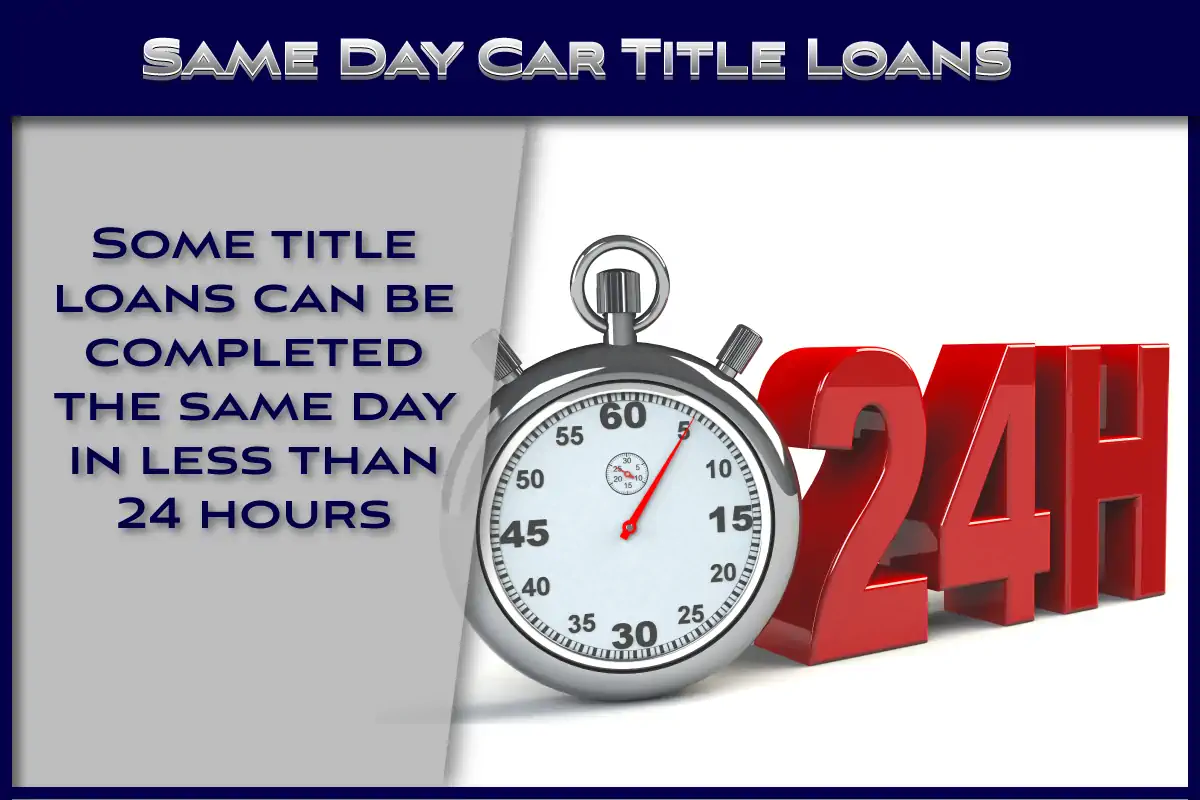 Same Day Car Title Loans