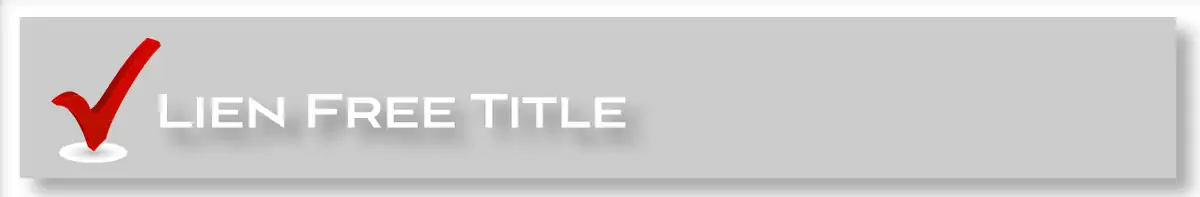 Title Loan Requirement 1 - Lien free title