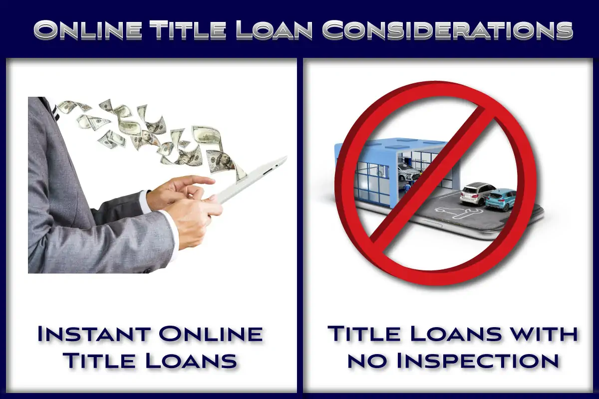 Online considerations factor into whether or not a title loan is worth it