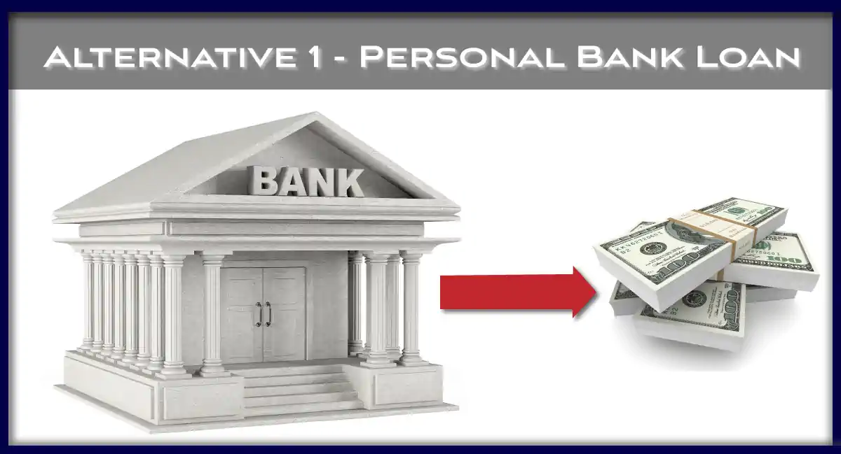 Personal loan from a bank